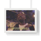 Framed Poster: “Rolling”