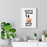 Framed Poster: “Still On The Bluff”